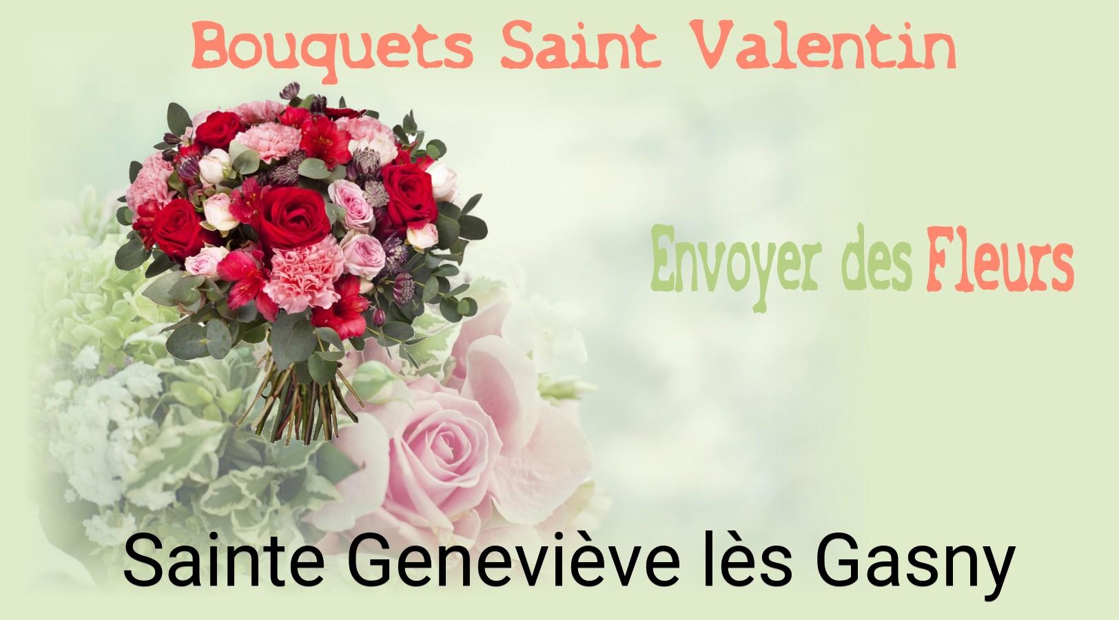 Roses de Saint-Valentin livrées à Sainte-Geneviève-lès-Gasny